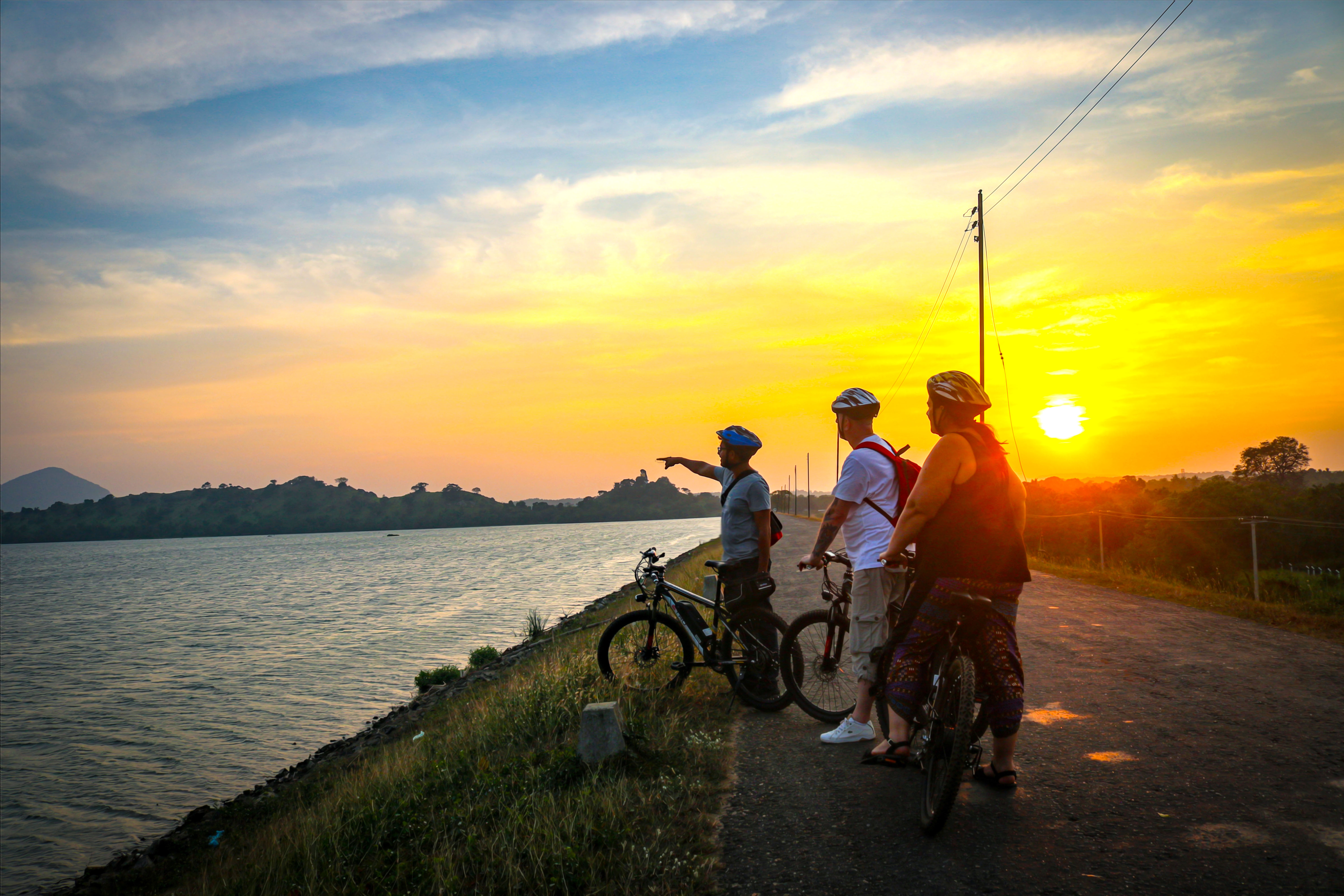 Wild Bike Tour team exploring Sri Lanka